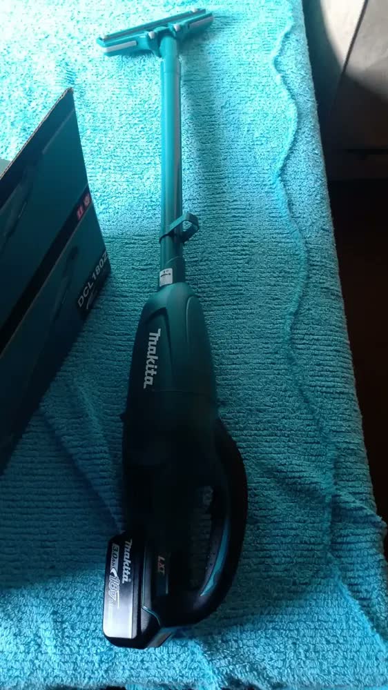 foto de Aspirador Pó Makita DCL180Z 18V+Bateria 3Ah+Carregador Bivolt