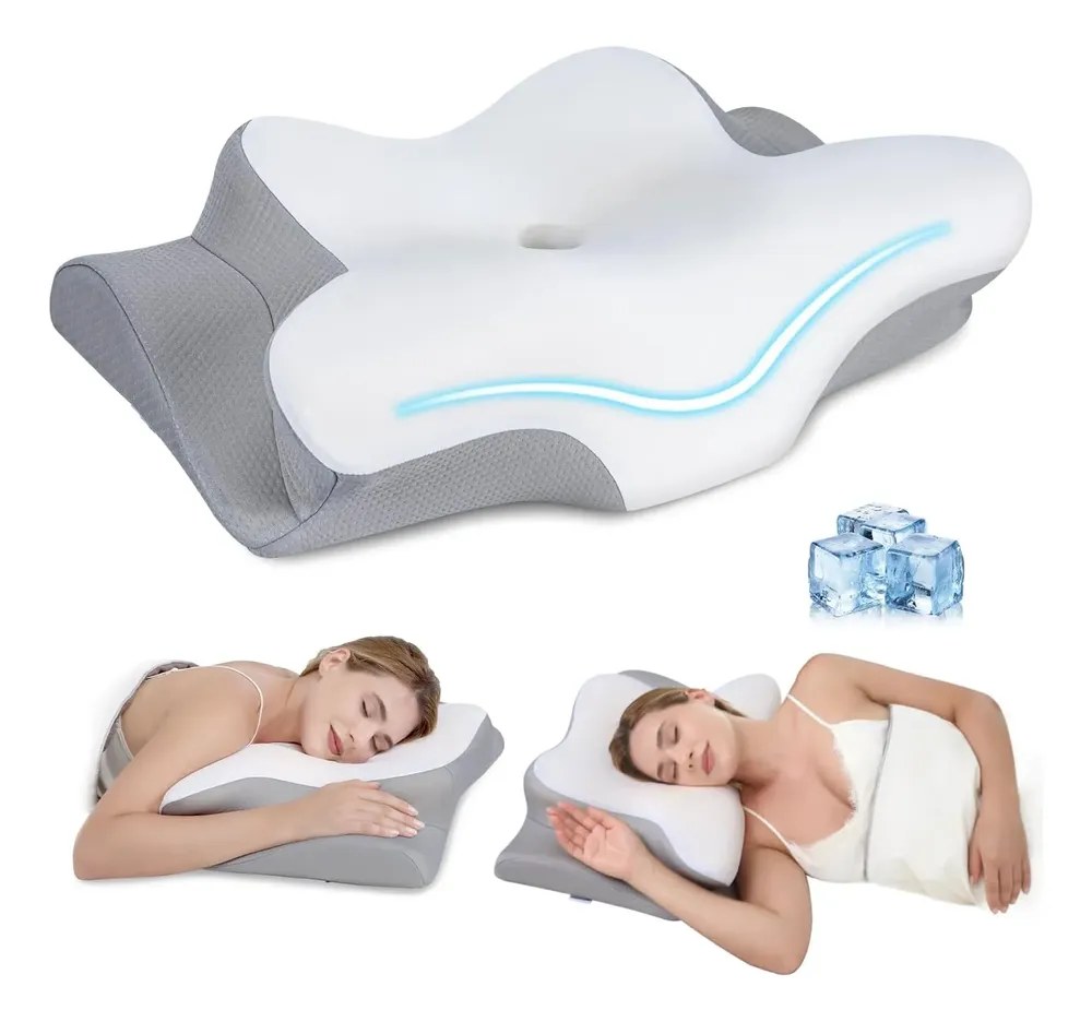 Travesseiro Ortopedico Cervical Relax Coluna Anti-ronco Nasa