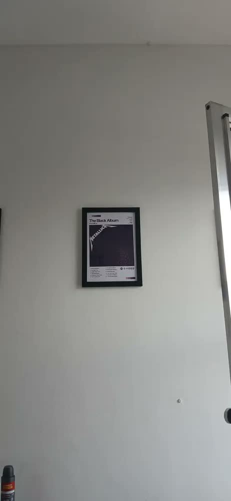 foto de Quadro Metallica Spotify 30x20 Decorativo- Escolha Seu Álbum