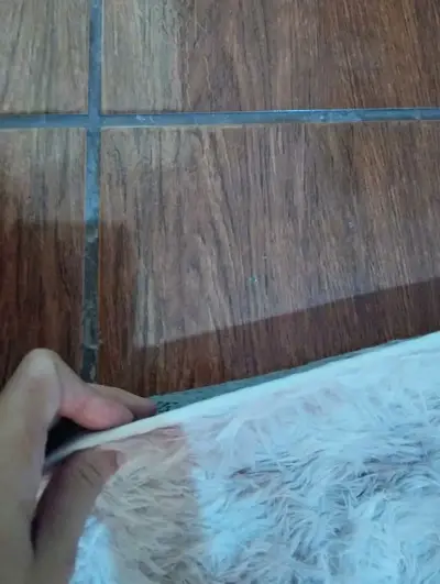 foto de Tapete 2,00x1,50 Peludo Felpudo Sala E Quarto Cores Cor Cinza Mesclado Desenho Do Tecido Pelo Alto Casa Laura Enxovais Tapete Médio Para Sala