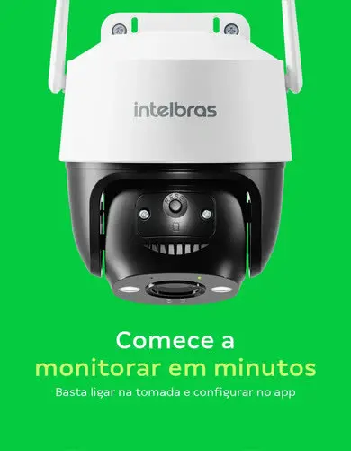 foto de Câmera Inteligente IM7+3MP de Resolução Intelbras
