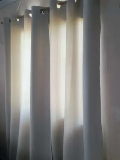 foto de Cortina Blackout Em Tecido 2,80x2,30 Corta Luz Cor Tabaco