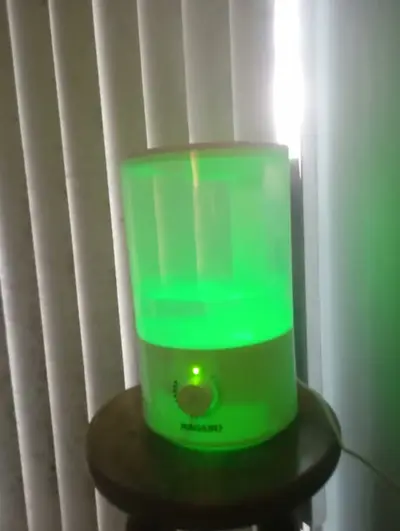 foto de Umidificador de Ar Ultrassônico Silencioso 3l Bivolt com led