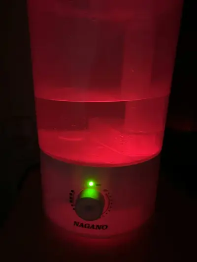 foto de Umidificador de Ar Ultrassônico Silencioso 3l Bivolt com led