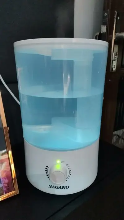 foto de Umidificador de Ar Ultrassônico Silencioso 3l Bivolt com led