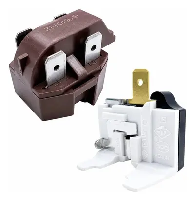 foto de Relé E Protetor Térmico Ptc Universal P/ Geladeira Consul Brastemp Electrolux Continental Ge Metalfrio Gelopar