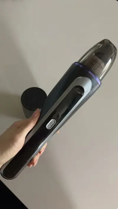 foto de Aspirador Portátil Sem Fio para Carro Drecell de 80W com Motor sem Escova e Filtro HEPA