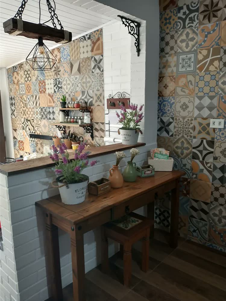 foto de Vaso Decorativo Jarro Boho Em Ceramica Enfeite Sala Mart