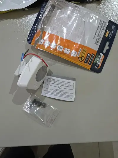 foto de Sensor Presença Movimento Teto Fotocélula 360º Exatron Até 7m 110V 220V Bivolt LESTFQXC2 BC Branco