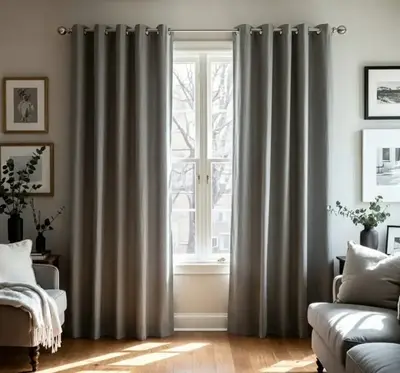 foto de Cortina Blackout Linho 2,80 X 2,30 Vedação 100%