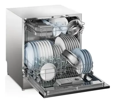 foto de Lava-louça Electrolux Inox Com Programa Lava E Seca LS08E Cinza