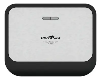 foto de Sanduicheira e Grill Britânia BGR25B 2 em 1 750W