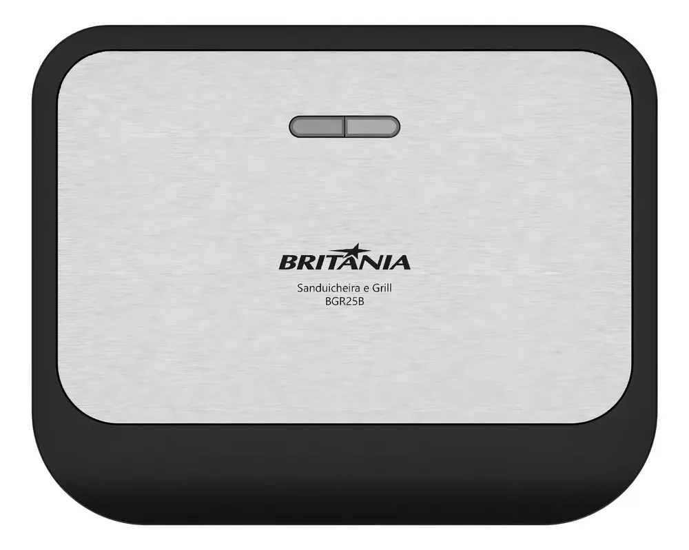 Sanduicheira e Grill Britânia BGR25B 2 em 1 750W