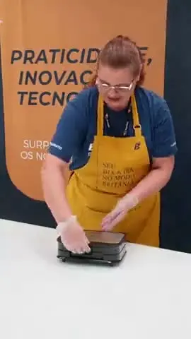 vídeo do produto
