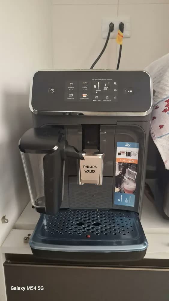 foto de Cafeteira Espresso Lattego Ep2330 Série 2300 Philips Walita Cinza