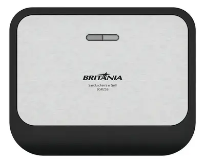 foto de Sanduicheira e Grill britânia BGR25B 2 em 1 750w Preto