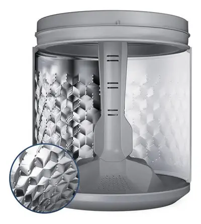 foto de Máquina De Lavar Electrolux 14,5kg Cesto Inox Lep15 Preto