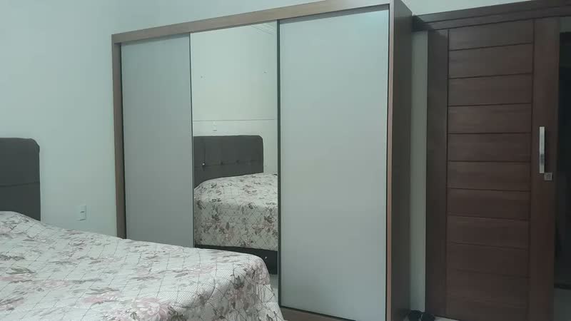 foto de Guarda Roupa Casal MDF Horizonte Vegas 3 Portas 6 Gavetas Moderno
