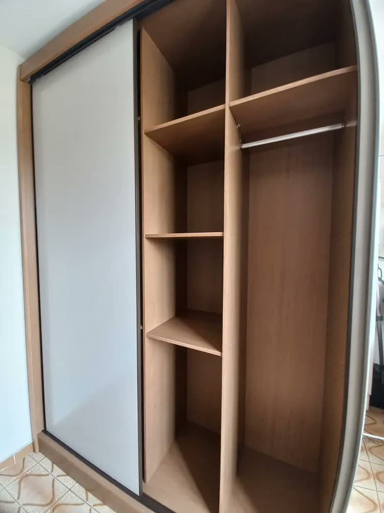 foto de Guarda Roupa Casal Branco Com Espelho 3 Portas 6 Gavetas MDF