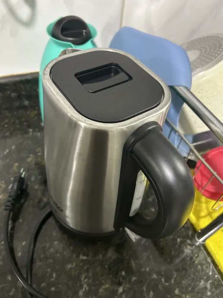 foto de Chaleira Elétrica Dako Com Jarra Em Inox De 1,7 Litros 1800W 220V