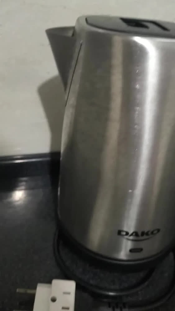 foto de Chaleira Elétrica Dako Com Jarra Em Inox De 1,7 Litros 1800W 220V