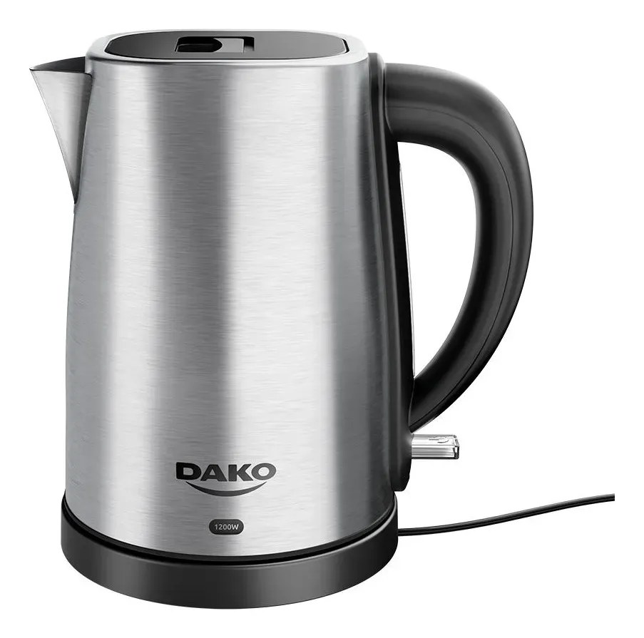 foto de Chaleira Elétrica Dako Com Jarra Em Inox De 1,7 Litros 1800W 220V