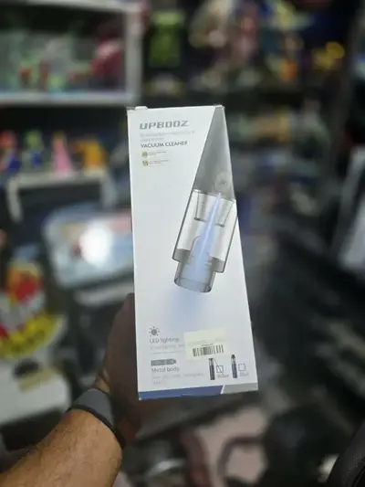 foto de Aspirador de Pó Portátil Upbooz Sem Fio 14000Pa com LED e Soprador 2 em 1 para Casa e Carro