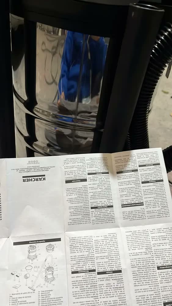 foto de Aspirador De Pó E Água Profissional Kärcher Nt 3100 Cor Alumínio