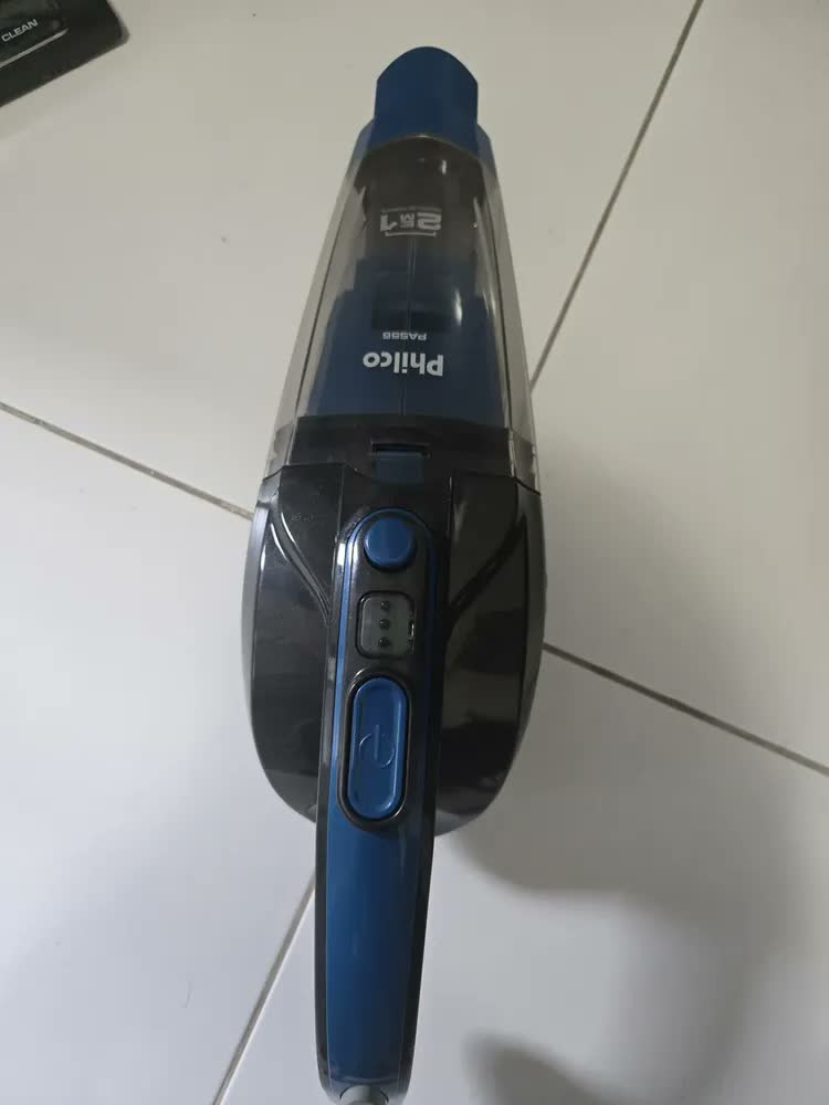 foto de Aspirador de Pó Vertical Philco PAS56 Sem Fio 2 em 1 para Casa com Bateria de Lítio