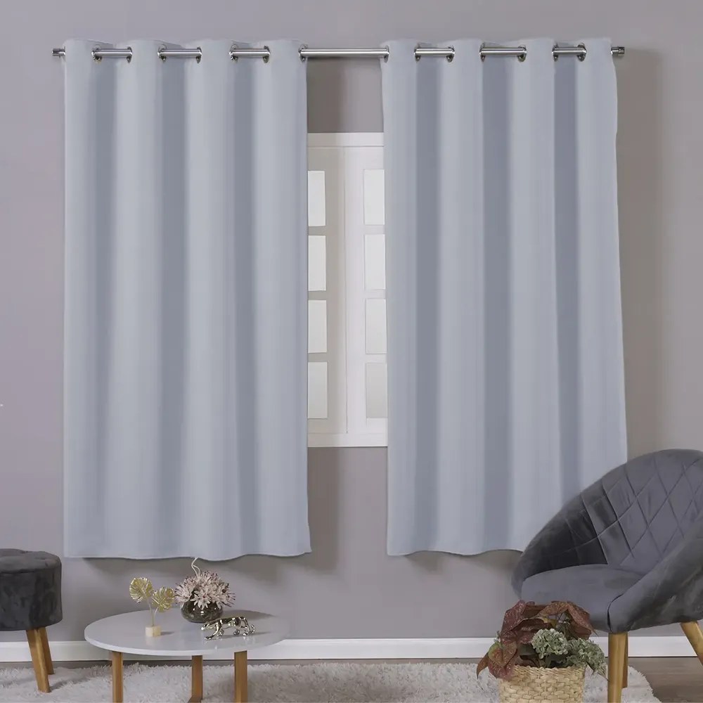 Cortina Janela 2 Metros Blackout De Tecido Grosso 2,70x1,80