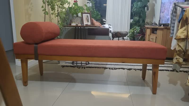 foto de Sapateira Organizador Calçadeira Recamier Luna 135cm Boucle Cor Boucle Areia