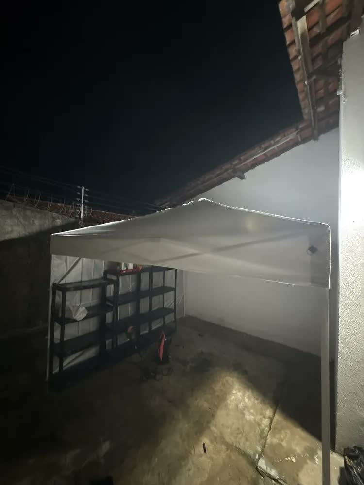 foto de Tenda Gazebo Dobrável Joyfox 3x3m, Com Proteção UV e Bolsa de Transporte