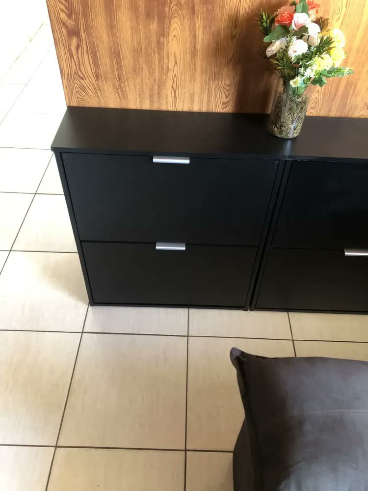 foto de Sapateira Safira Vertical Madeira Basculante 2 Portas Mdp