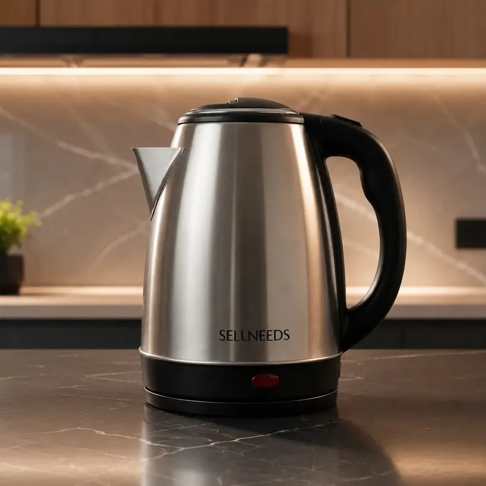 foto de Chaleira Elétrica Jarra 1.8l Café Chá Inox 110v Wow World Of Wonders