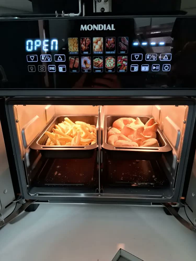 foto de Air Fryer Forno 25l French Door Mondial - AFDO-25L-FD