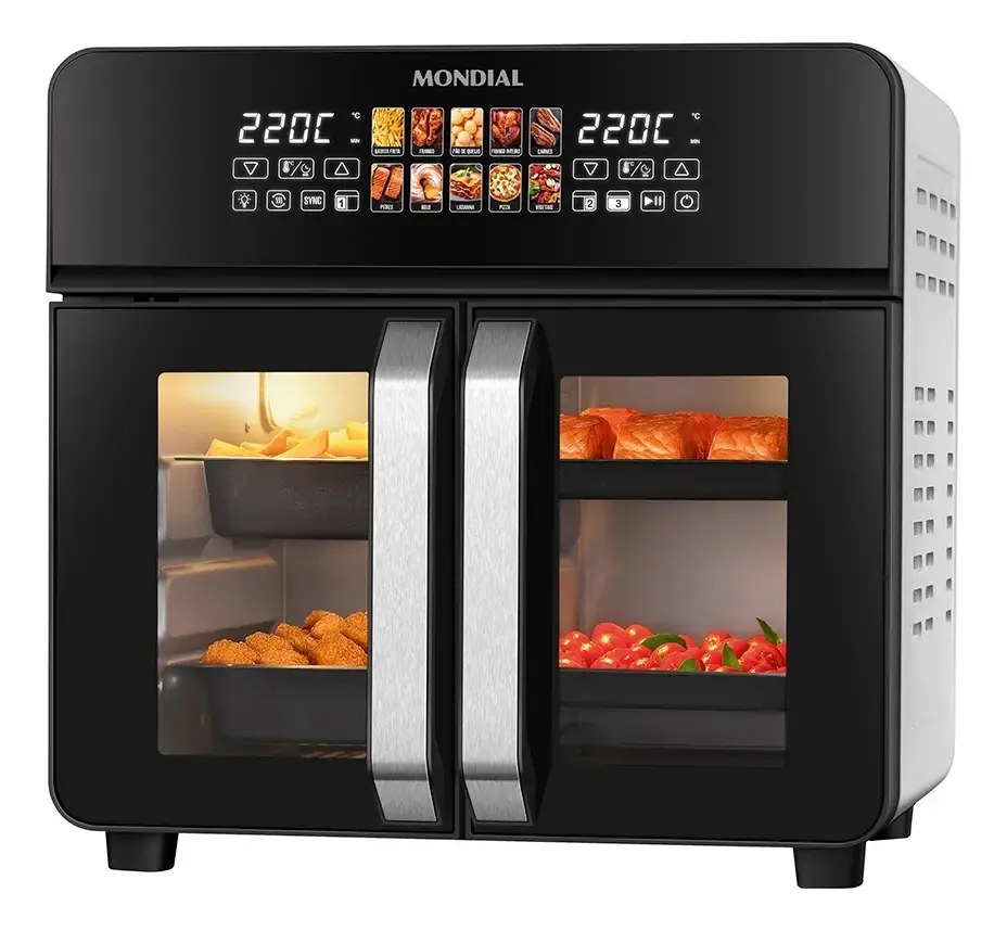 foto de Air Fryer Forno 25l French Door Mondial - AFDO-25L-FD