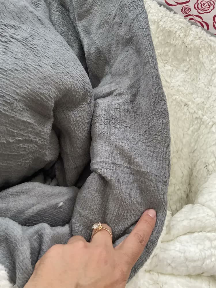foto de Coberdrom Casal Queen Cobertor Sherpa Edredom Inverno Pele Lã Carneiro Ultra Macio Quente Suave Luxo Confortável Cor Caqui Premium