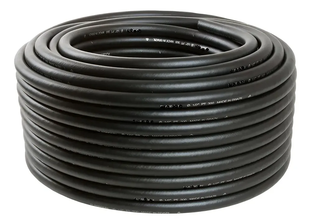 foto de Mangueira Jardim Anti Torção 1/2 Pt300 Reforçada 30 Metros Cor Preto