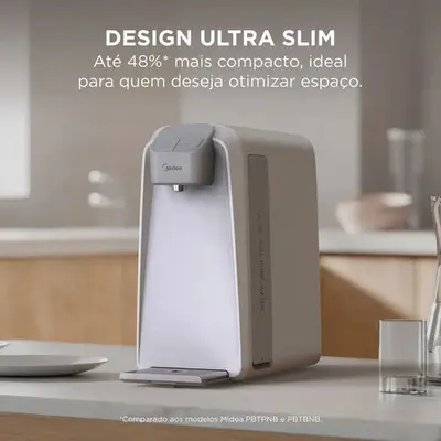 foto de Purificador De Água Slimpure Branco Midea Branco