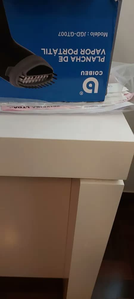 foto de Vaporizador de Roupas Profissional 1200W Coibeu Preto Passadeira a Seco e Vapor