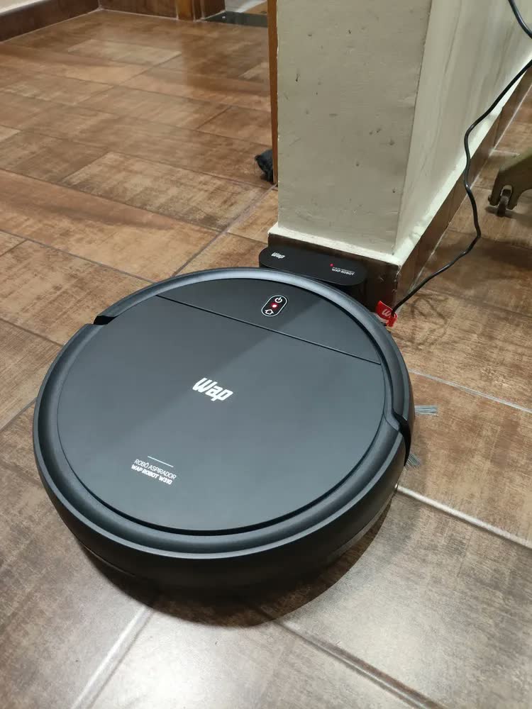 foto de Robô Aspirador 3 em 1 WAP ROBOT W310 Com Base Carregadora Bivolt