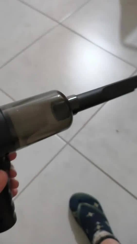 foto de Aspirador Portátil Vacuum Cleaner 3 em 1 120W USB Sopro Carro Preto