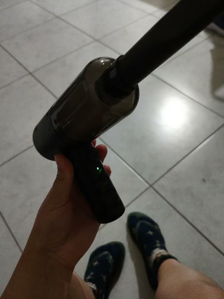foto de Aspirador Portátil Vacuum Cleaner 3 em 1 120W USB Sopro Carro Preto
