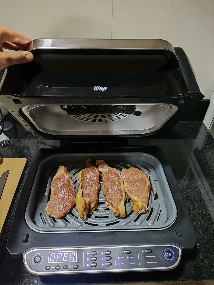 foto de Fritadeira Elétrica Air Fryer WAP Barbecue Heat WC AB1030
