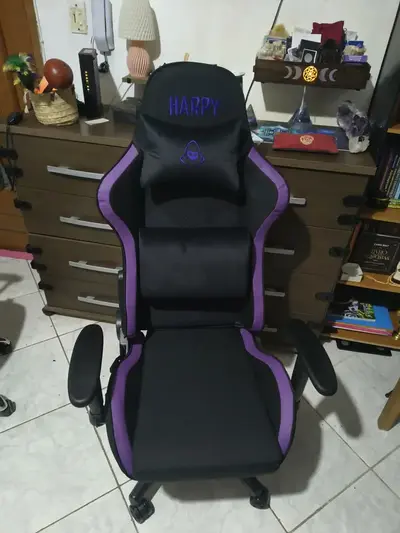 foto de Cadeira Gamer Mancer Harpy Sl, Purple Edition