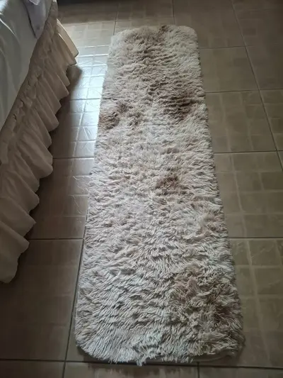 foto de Tapete 2,00x0,60 Peludo Felpudo Sala E Quarto Cores