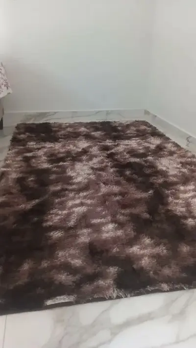 foto de Tapete 2,00x1,50 Felpudo Peludo Macio Sala Quarto