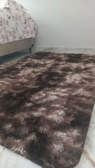 foto de Tapete 2,00x1,50 Felpudo Peludo Macio Sala Quarto