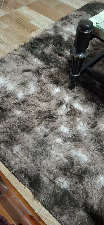 foto de Tapete Sala 2,00x1,50 Quarto Felpudo Peludo Macio