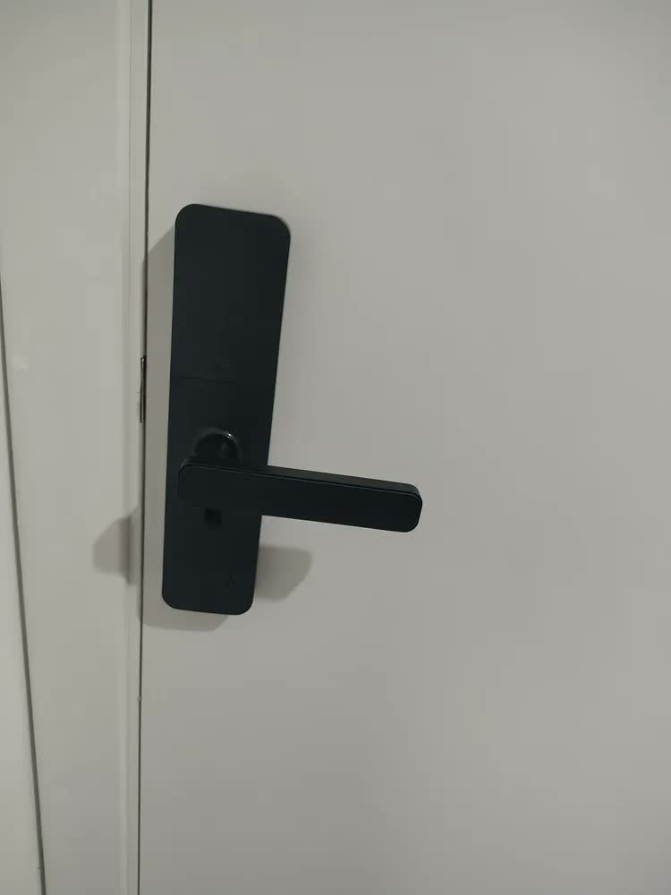 foto de Fechadura digital Keltech Kt1000 biométrica cor preto